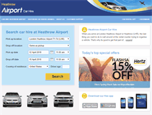 Tablet Screenshot of carhireheathrowairport.net